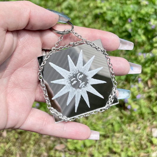 Star Face Keychain