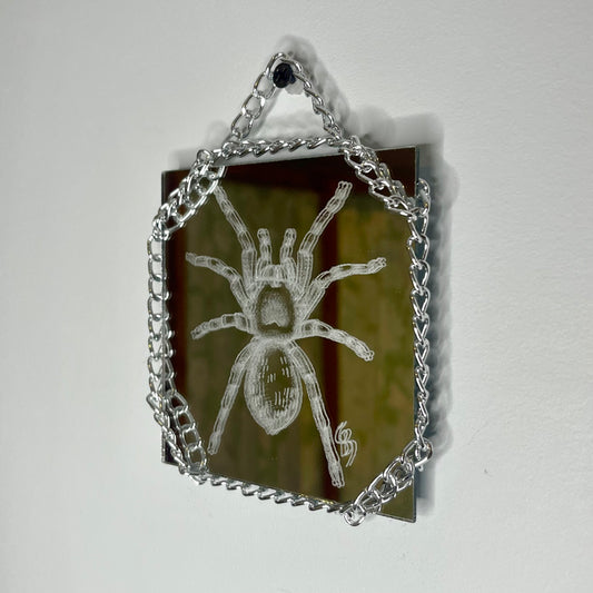 Tarantula Etched Mirror